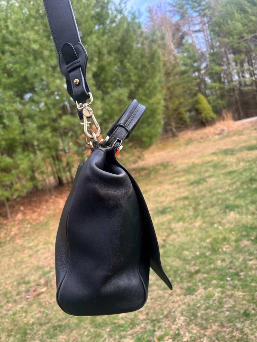 Furla Multicolor Leather Shoulder Bag - Picture 9 of 16